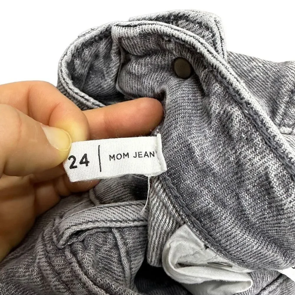 Pacsun the mom jean gray size 24